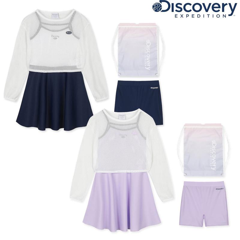 女の子 スイム カバーアップ 2PCS SET DKSZ97063