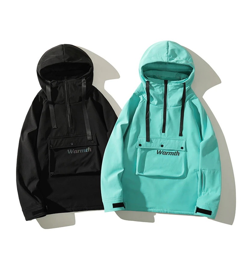 スノーボード ウェア パーカー ジャケット メンズ レディース プルオーバーパーカー 裏ボア スキーウェア スノボウェア 雪場 雪遊び 防水 防寒 防風 保温 耐水度8000mm 無地