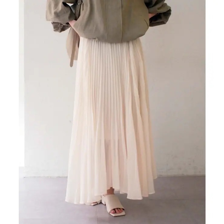 【Loungedress】ｼｱｰﾌﾟﾘｰﾂSK