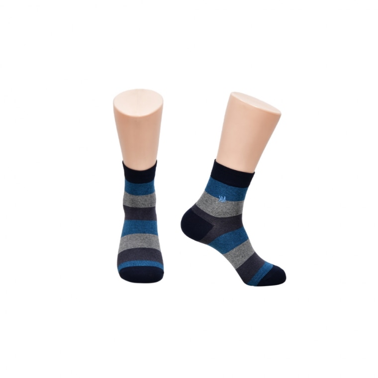 フィット感抜群のメンズカジュアルソックス10足組