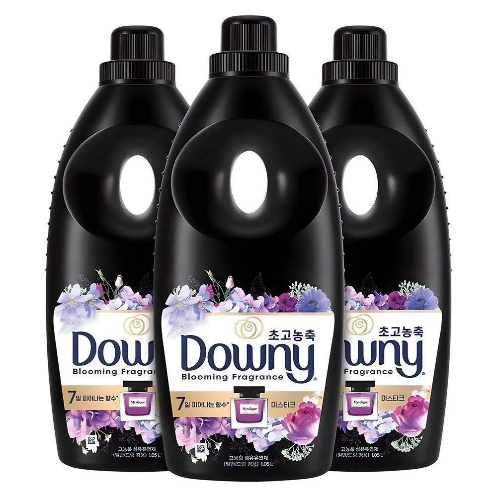 ダウニー7日間咲く香水超高濃縮繊維柔軟剤ミスティック本品1.05L3個 4,921円