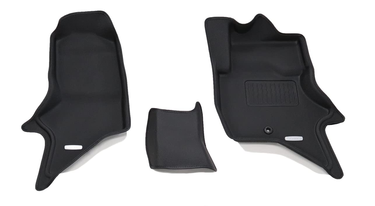 全国送料無料 クラッツィオ(Clazzio) フロアマット 立体タイプ フロントのみ エブリイワゴン DA17W NEWラバータイプ ブラック AS-6033【9ABAS6033K】