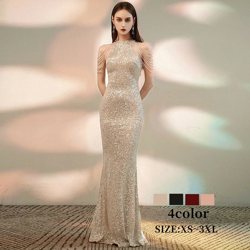 ナイトドレス マーメイドドレス ウエディングドレス パーディードレス ロングドレス 30代40代 ステージ衣装 オペラ声楽 成人式 花嫁 忘年会 結婚式 ピアノ 人気新作 エレガント キレイめ 韓国風