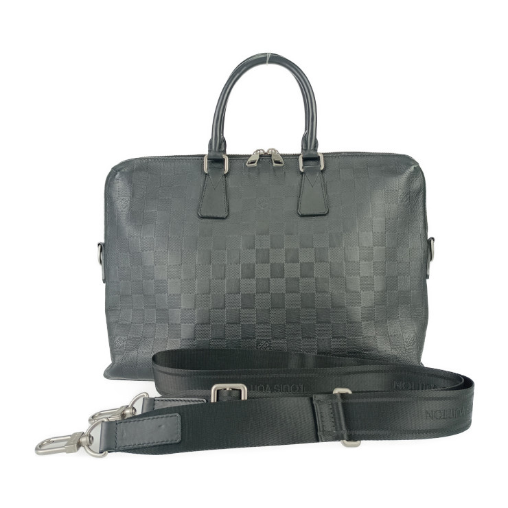 LOUIS VUITTON ルイヴィトン ビジネスバッグ PDJ ポルトドキュマンジュール N41248 オニキス ダミエアンフィニ メンズ 2WAY ブリーフケース【本物保証】 59,760円