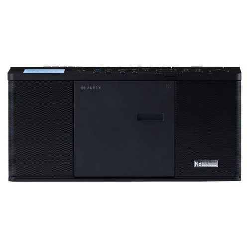 東芝 AX-CR90(K) CDラジオ ワイドFM Bluetooth対応 ネオジウムスピーカー採用 声くっきり機能搭載 ブラック