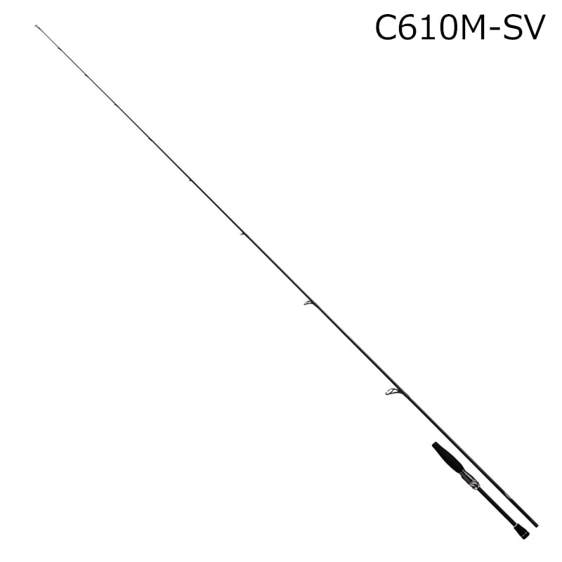 ダイワ 22 スティーズ リアルコントロール C610M-SV 22 スティーズ リアルコントロール C610M-SV 6.10ft 2ピース(グリップ着脱式) ベイト 05806178ダイワ