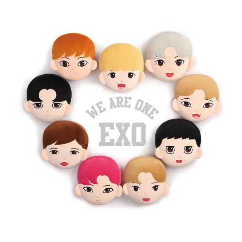 EXO CHARACTER CUSHION + PHOTOCARD