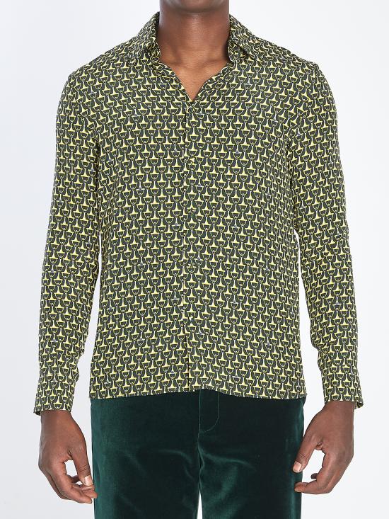 GUCCI Men Long Tops 847034 GREEN