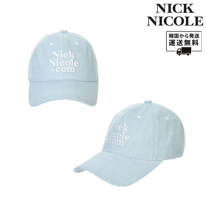 NN DOTCOM SIGNATURE BALL CAP NWH4AC004SY キャップ 帽子 レディース メンズ 韓国 ブランド 深め ボールキャップ 綿 コットン 人気 刺繍 ロゴ カジュアル