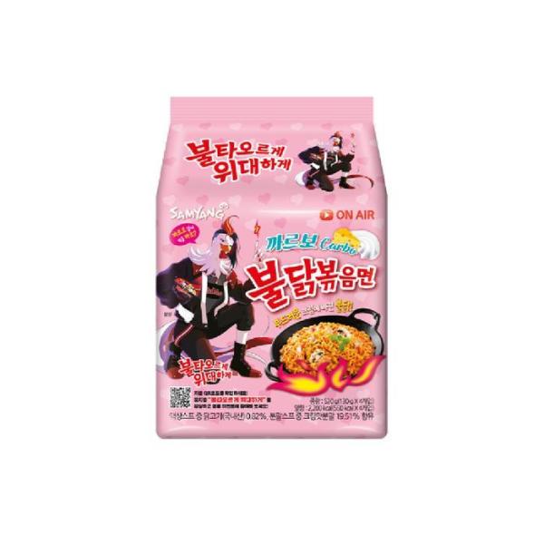 三養 カルボ プルダック炒め麺 マルチ(4入) × 4パック(計16袋)