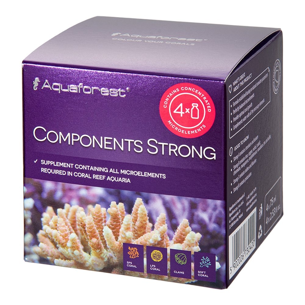 アクアフォレスト　Ｃｏｍｐｏｎｅｎｔｓ　Ｓｔｒｏｎｇ（７５ｍｌX４）　ＣＲＣ10―35―45―30―00