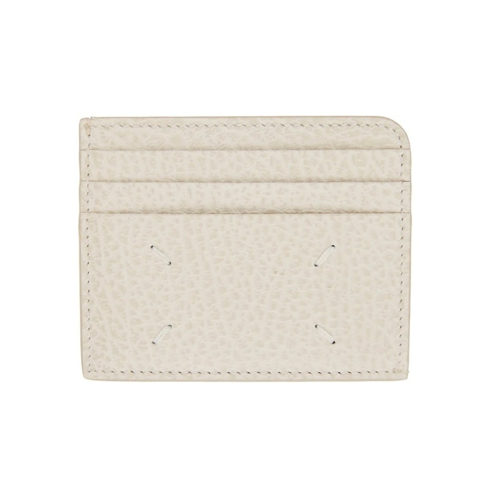 メゾンマルジェラ 25FW ステッチロゴカードウォレットクリームホワイト SA3VX0007 P4455 T2003 PCL5008436370 