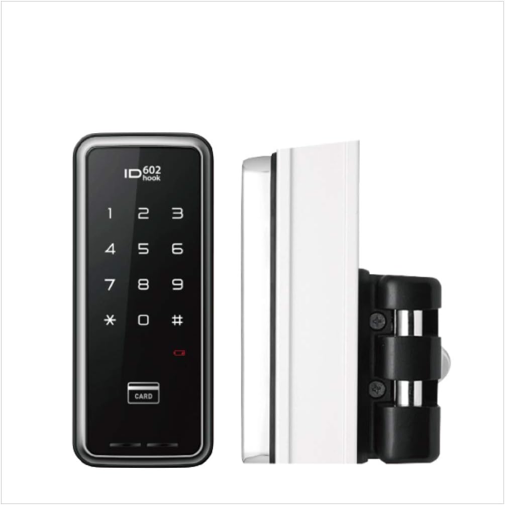 ロックマンジャパン デジタルドアロック 引戸対応型 取付動画あり カード・暗証番号式 ID-602Bhook