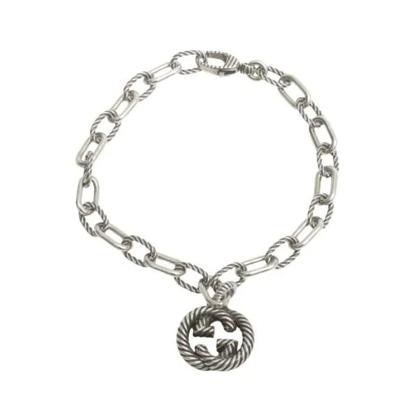 ブレスレット 607158-J8400-0811-18 ユニセックス シルバー 並行輸入品