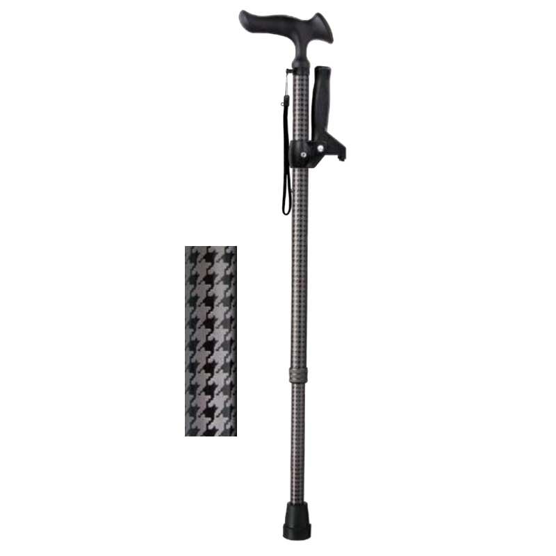 かるがも オム補助グリップ付 伸縮ＳM兼用 WB3830 千鳥格子