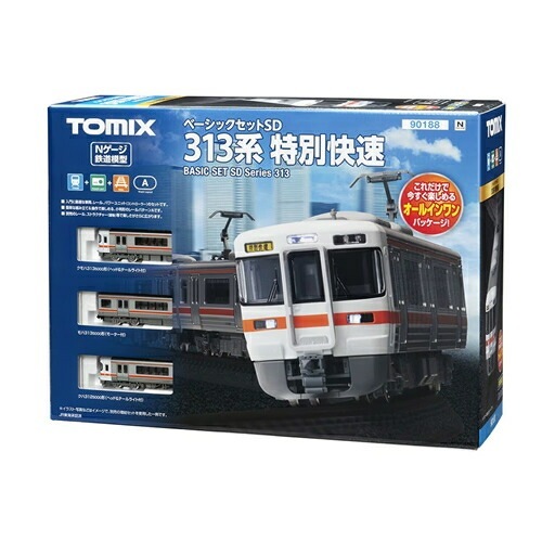 トミックス【TOMIX】ベーシックセット SD 313系特別快速 鉄道模型 Nゲージ H-4543736901884【90188】