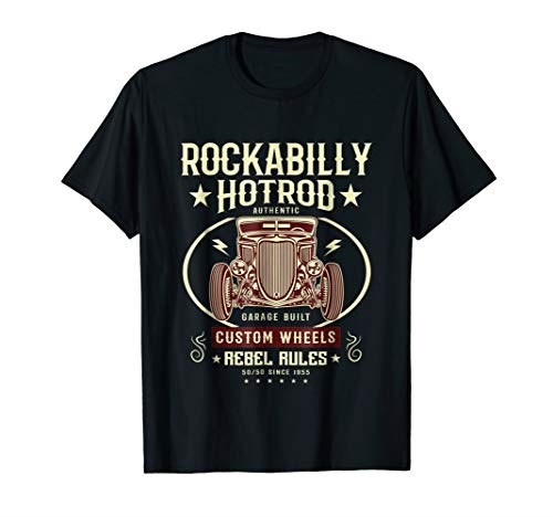 [sb]Rockabilly Classic Car Vintage 50s Hotrod Retro T shirt[USA]