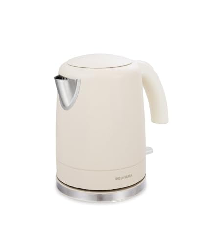 アイリスオーヤマ 電気ケトル 大容量 1000ml お手入れカンタン フィルター掃除可能 IKE-D1000-CW NumberEdition ホワイト 5,051円