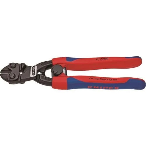 【メーカー直送品】KNIPEX 200mm ミニクリッパー(スプリング付) 7112-200