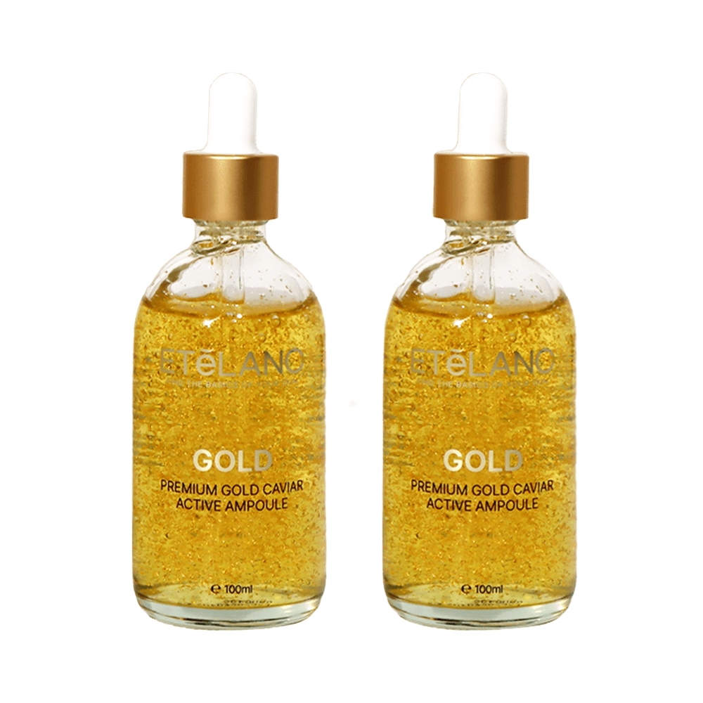 [1+1] エテルラン プレミアム ゴールド キャビア アクティブ アンプル 100ml