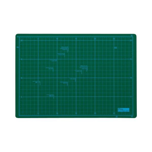 （まとめ） TANOSEE カッターマット A4 225x320mm 1枚 [x5セット] 6,149円