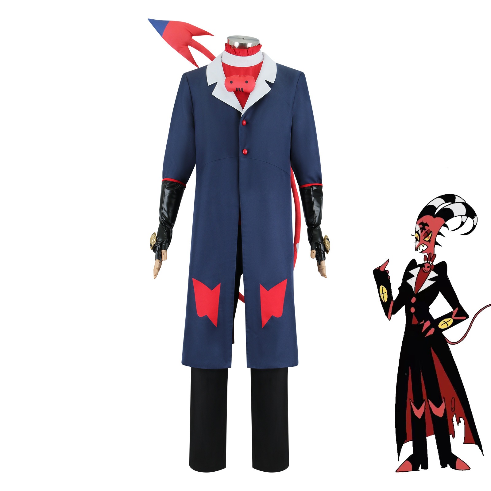 地獄宿屋コスプレ衣装鬼顔ビリーツcos服二次元アニメコスプレ衣装