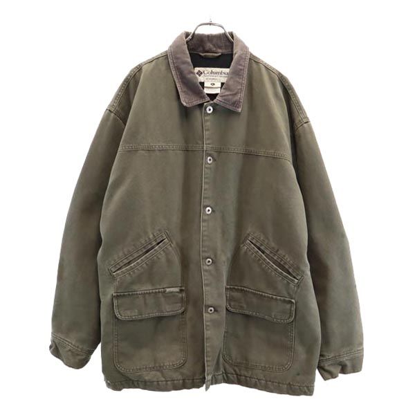 ジャケット XL カーキ系 アウトドア メンズ