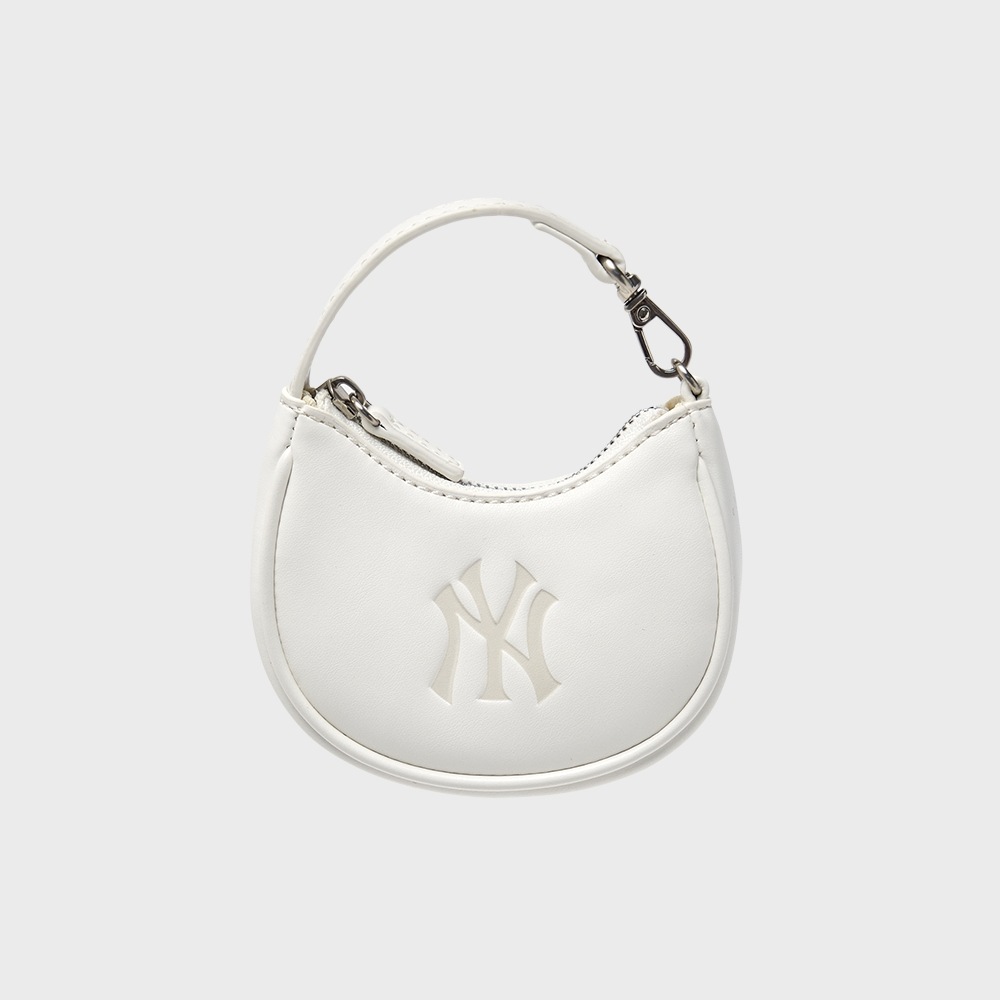 MLB [MLB] ベーシックエンボスロゴミニバッグキーリング NY (クリーム)