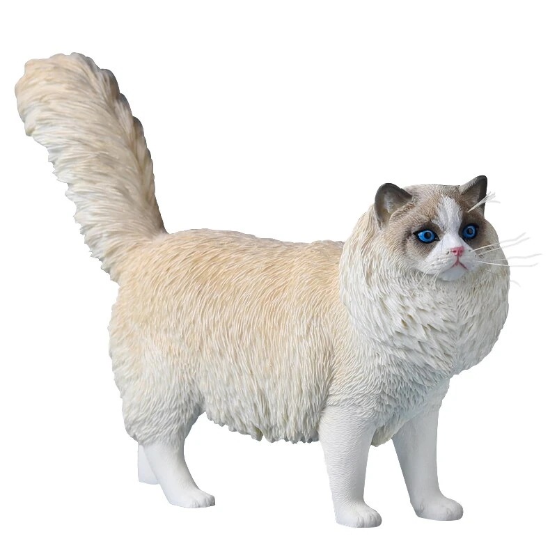 Mr.Z 1/6 サイズ ラグドール 猫 ペット 動物 リアル フィギュア PVC プラモデル プレ