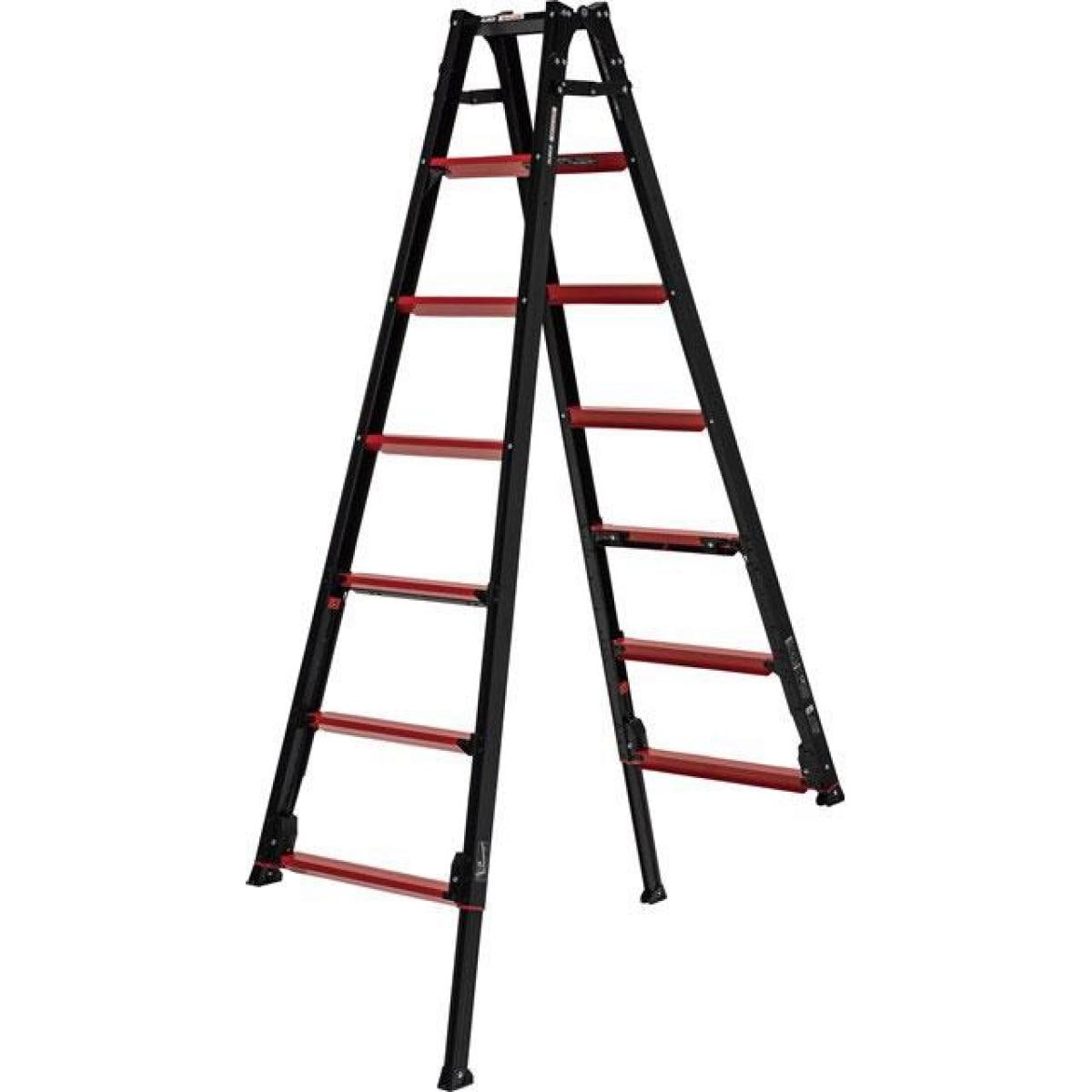 【I】ALINCO アルインコ 伸縮脚付はしご兼用脚立 GAUDI-X(ガウディ)210CM GUD210X 【代引不可/北海道・沖縄・離島不可】