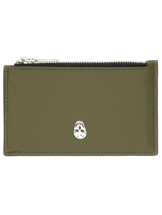 ALEXANDER MCQUEEN Men Wallet 836146 1AAVB2875 Green