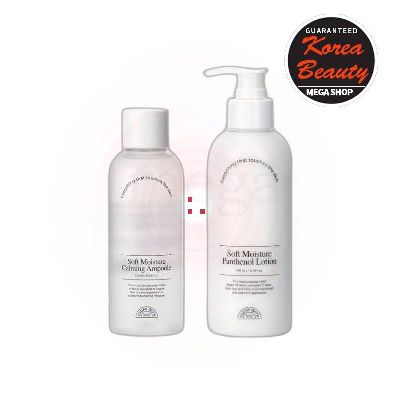 トゥデイウィード毛穴鎮静水分アンプル205ml+パンテノール5％エッセンスローション300ml