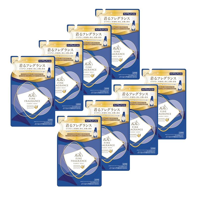 ファーファ ファインフレグランス ファブリック ミスト オム クリスタル ムスク の香り 詰替 (270ml) 8個 セット 5,067円