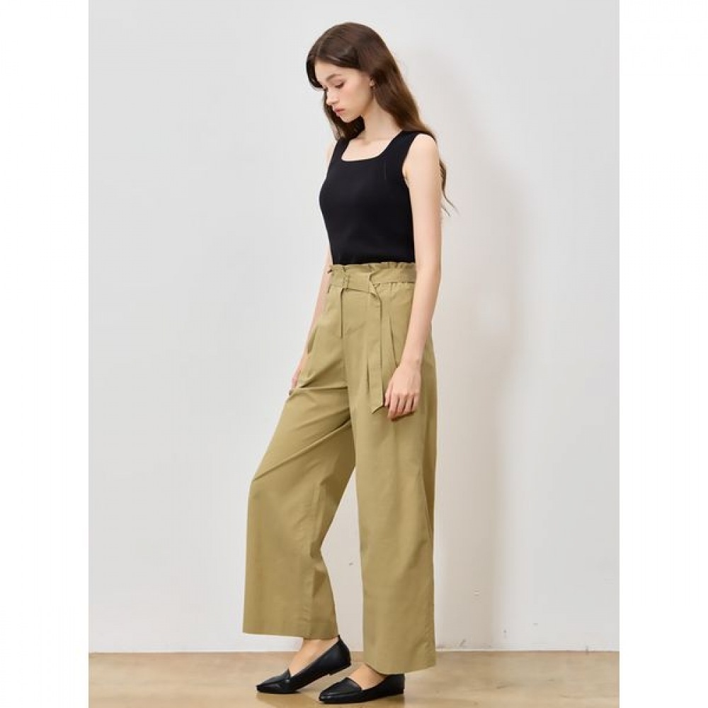 [リスト] プレミアムリネン混バンディングワイドパンツ (価格:238,000ウォン) 5,181円