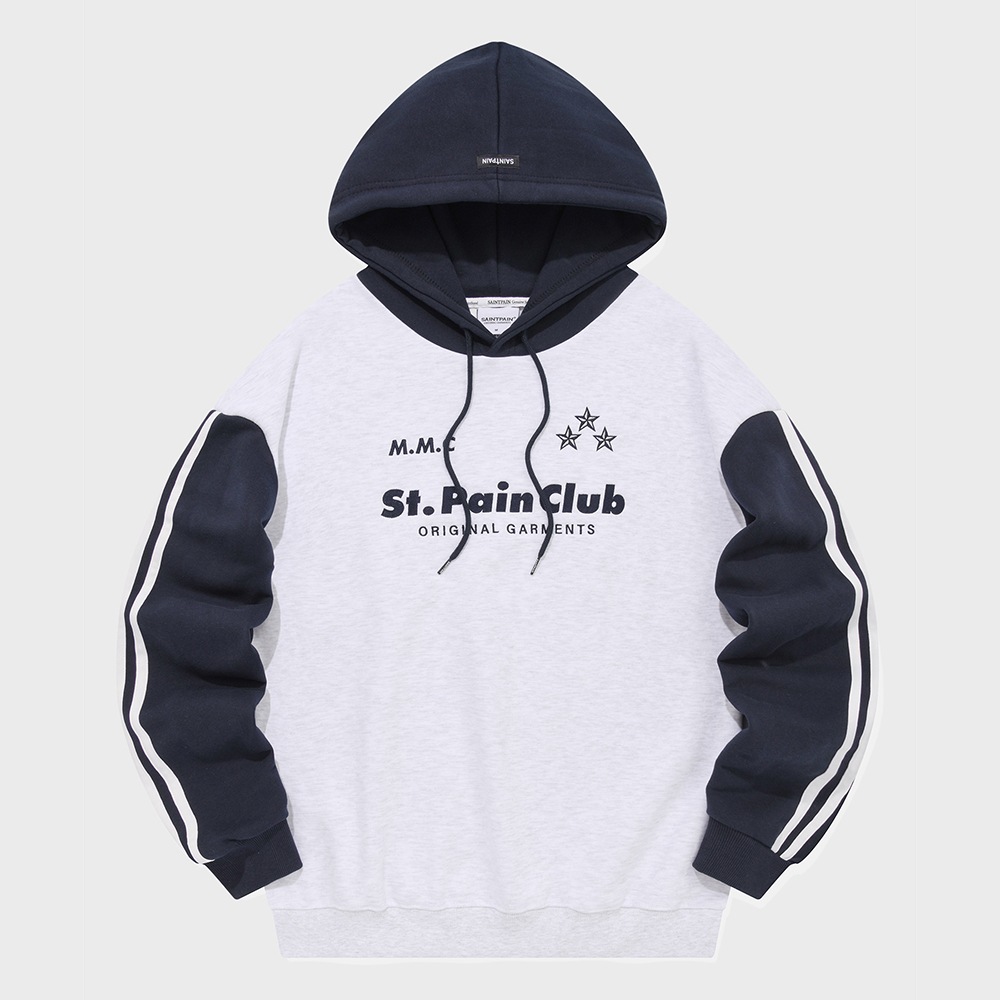 SP M.M.C STAR CONTRAST HOOD-ASHMELANGE