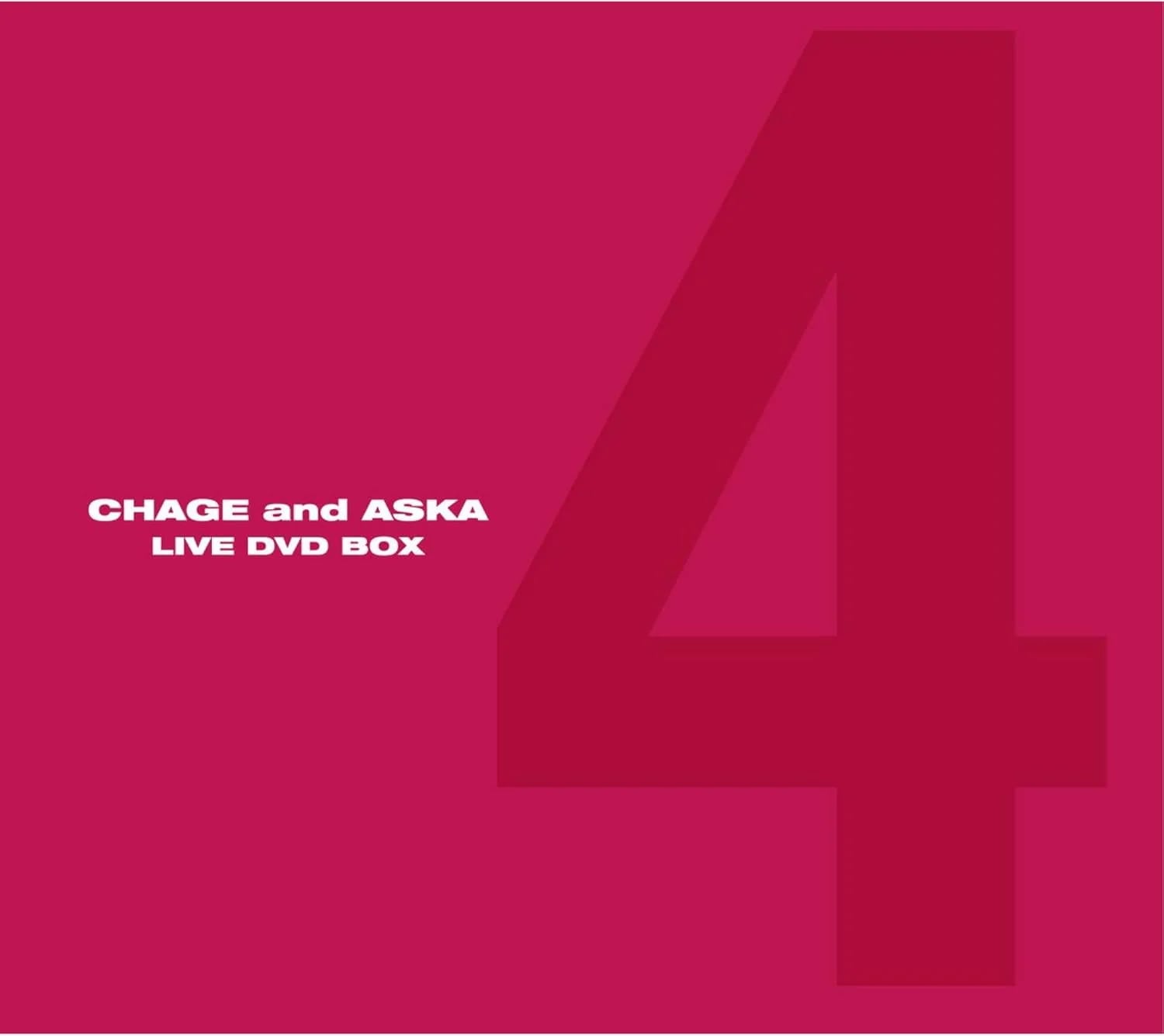 CHAGE and ASKA CHAGE and ASKA LIVE DVD BOX 4