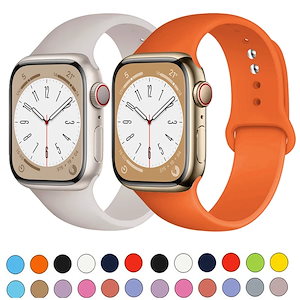 納期1~3週間程：Apple Watch用シリコンストラップ,ウルトラ2, 49mm, 44mm, 45mm, 40mm, 41mm, 42-38mm,スポーツバンド,iwatchシリーズ8, 7,