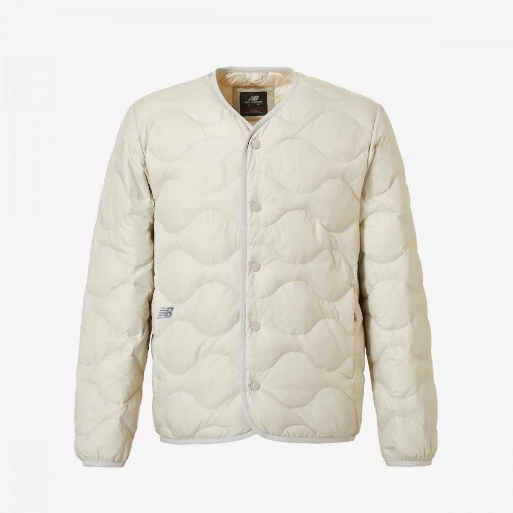 ニューバランス UNI ESS ウェーブライトダウン NBNPEB1013-(16) ライトグレー