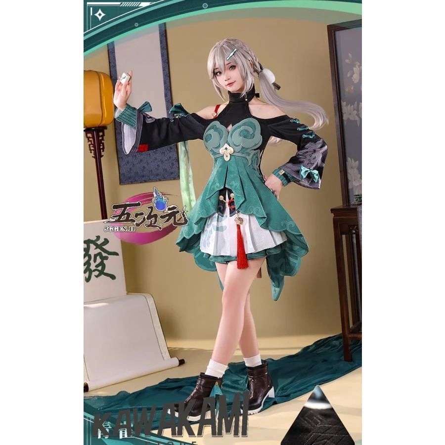 三分妄想　崩壊スターレイル　コスプレ　崩スタ　青雀　せいじゃく　衣装1254