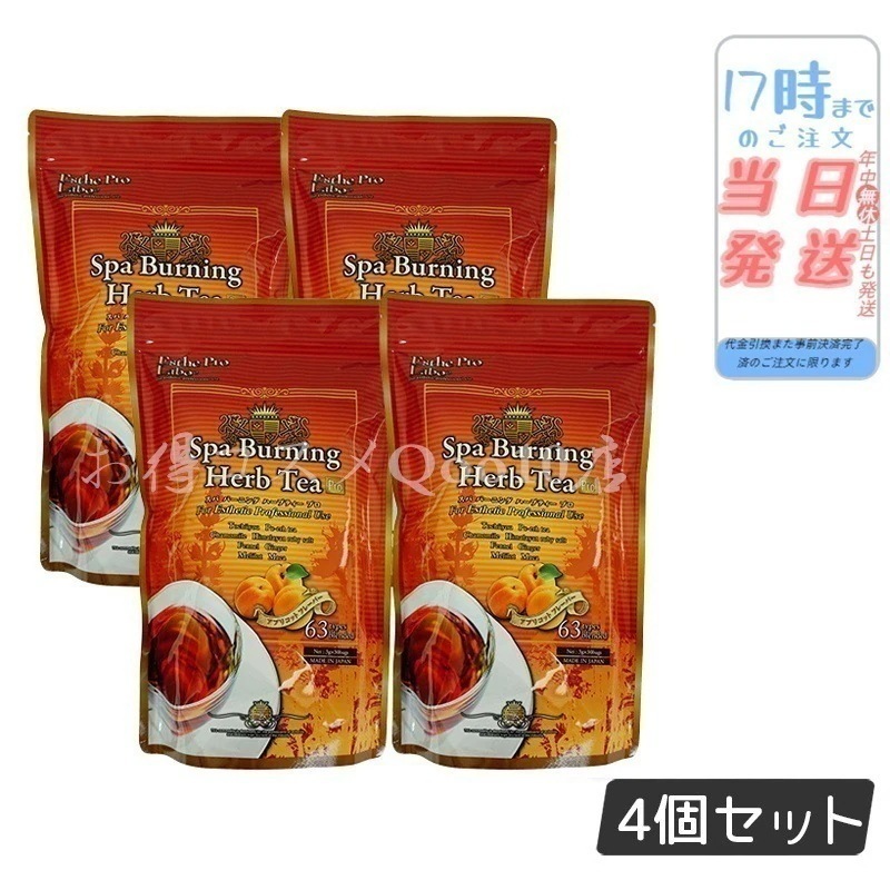 【4個セット】 エステプロラボ スパ バーニング ハーブティー プロ 3g30 代謝系 健康茶 Esthe Pro Labo