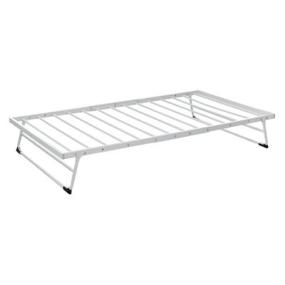 折りたたみベッド シングル ホワイト ホワイト パイプベッド シングル