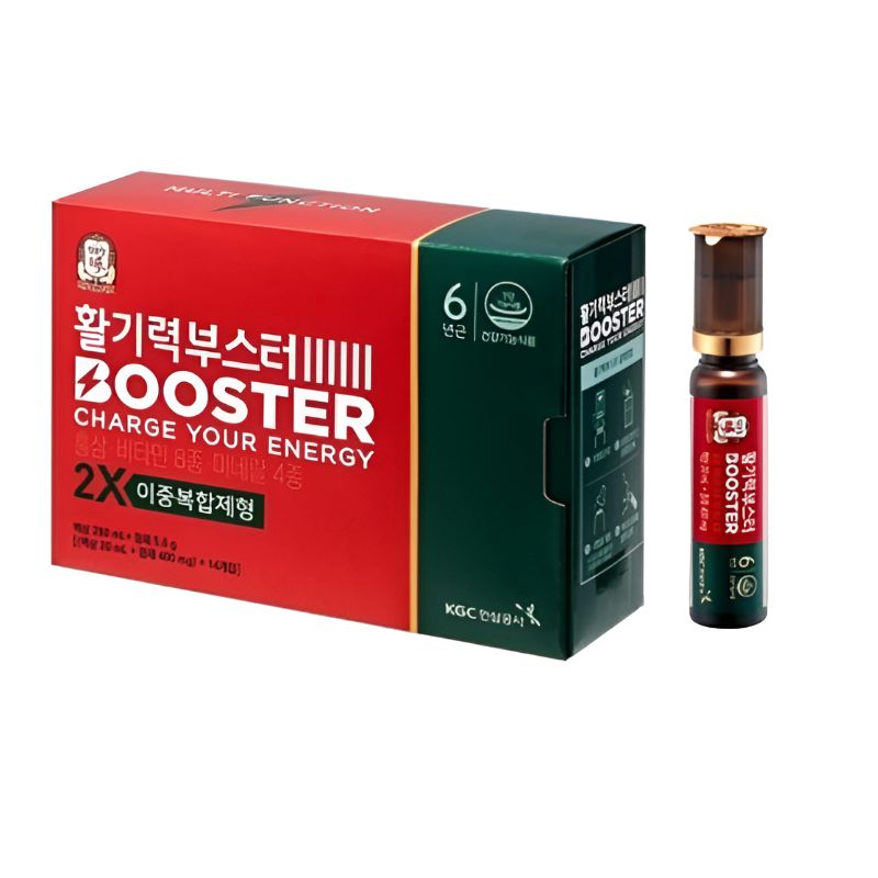 活気力 ブースター 14個入 /紅参＋ビタミン＋ミネラル／ダブル複合タイプ