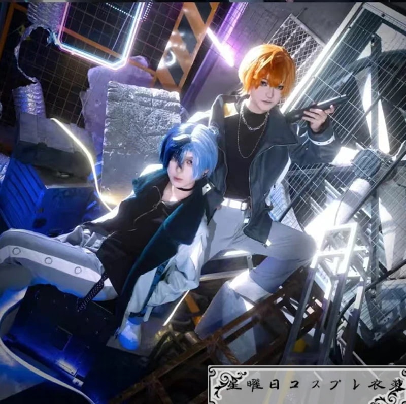 在庫品 プロジェクトセカイ プロセカ 青柳冬弥 東雲彰人 ビビバス Vivid BAD SQUAD コスプレ衣装 コスチューム