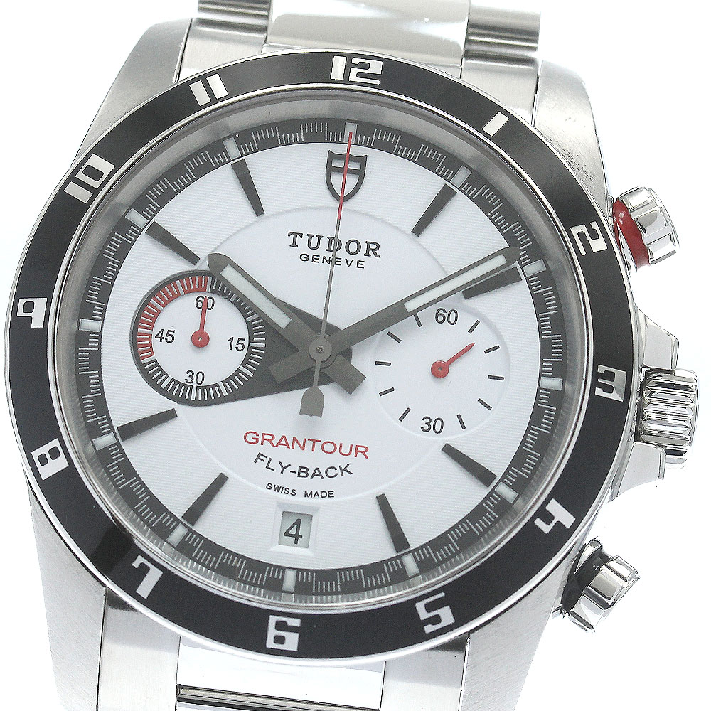 チュードル TUDOR 20550N グランツアー クロノ フライバック デイト 自動巻き メンズ _868926【中古】