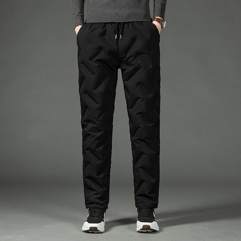 Hot!!!レディースダウンパンツ ズボン 暖かい 細身 スリム 軽い 軽量 アウトドアパンツ ダウンパンツ 防寒 ジョガーパンツ メンズ おしゃれ スポーツパンツ 登山