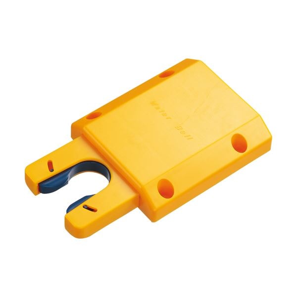 （まとめ）ディーエルエム 後付けプッシュ式ステッキホルダー ステッキjam イエロー JU-ST00008 1個 3セット