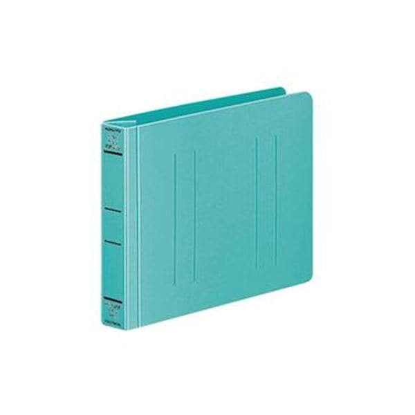 （まとめ）コクヨ フラットファイル（PPワイド）B6ヨコ 250枚収容 背幅30mm 緑 フ-HW18NG 1セット（10冊）(×5セット)