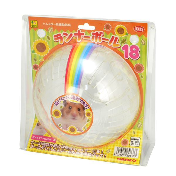 （まとめ）WILD ランナーボール 18 (×6セット)(ペット用品)