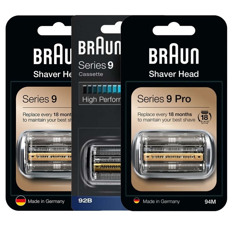 Series 9 Cassette 92S / 92B / 94M 交換用電気シェーバー対応 （関税はお客様のご負担となります）