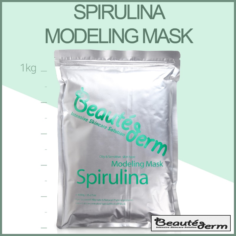 スピルリナモデリングマスク肌活力パーフェクトスージング強力保湿 1kg(+エステ専用サンプル5種)